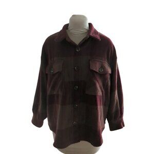 From Palmer Plaid Shacket Jacket